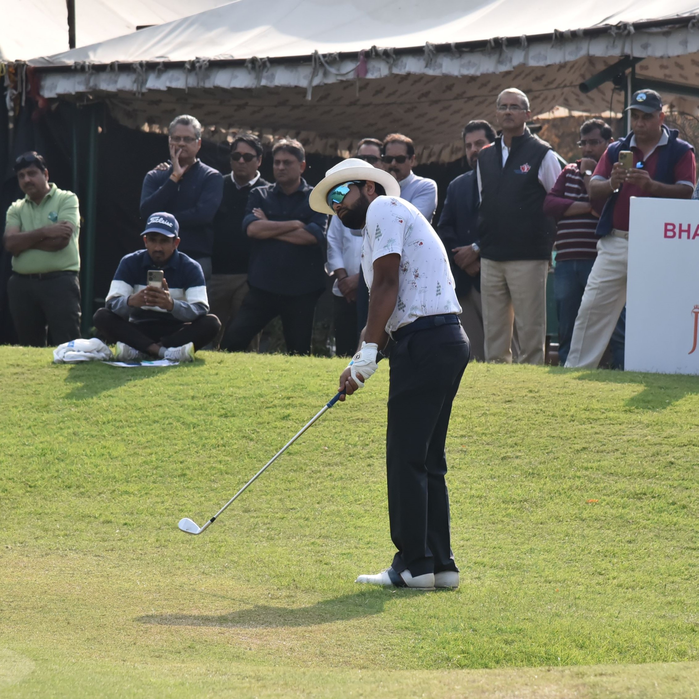 Sachin Baisoya establishes lead with 64 on day one of PGTI Players  Championship 2023