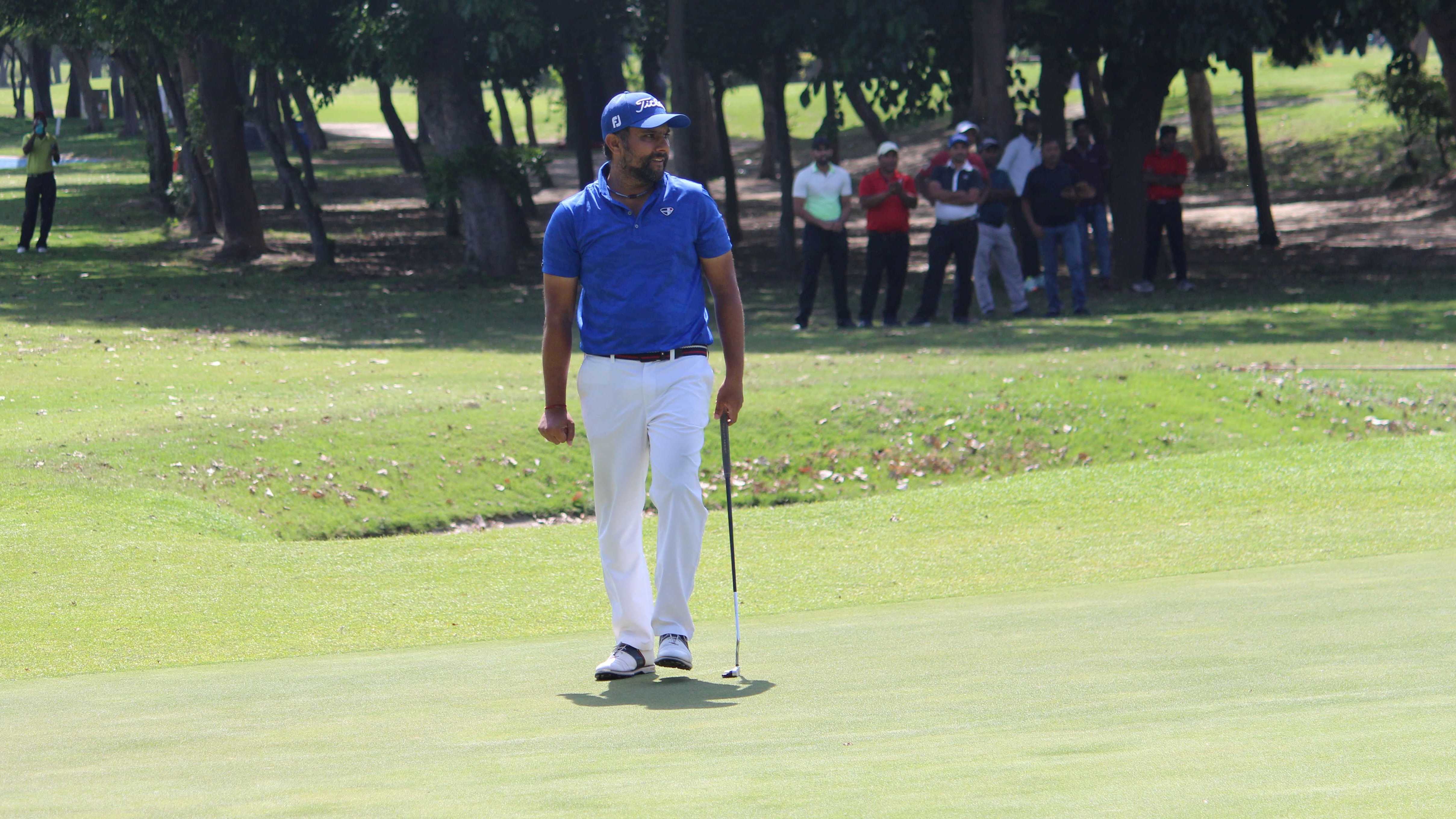 In-form Karan Pratap Singh prevails in tight finish for maiden victory,  moves into third place